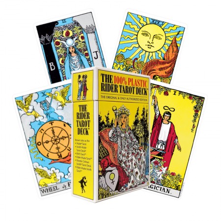 The 100 percent Plastic Rider Tarot kortos US Games Systems